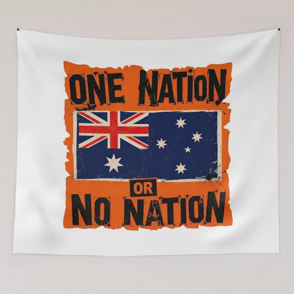 Item preview, One Nation or No Nation V3 designed and sold by OldSchool90s.