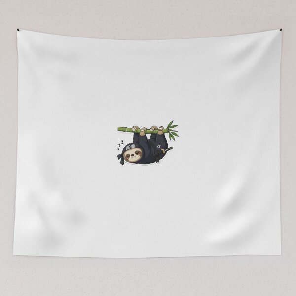 Item preview, Funny Ninja Sloth Slow Motion Assassin designed and sold by ValhallaHub.