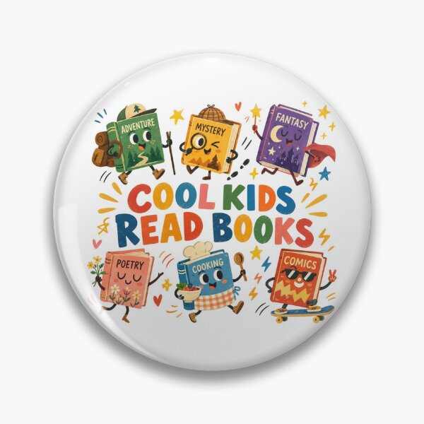 Item preview, Cool Kids Read Books, Reading Teacher, Classroom Reading, Book Lover, Literacy designed and sold by Quiajia.