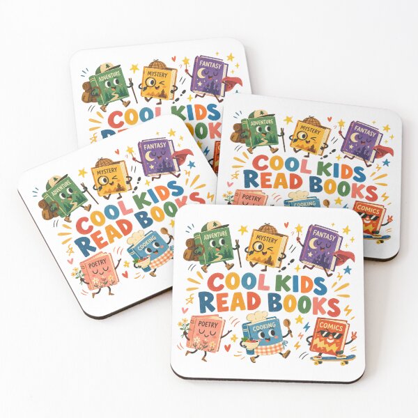Item preview, Cool Kids Read Books, Reading Teacher, Classroom Reading, Book Lover, Literacy designed and sold by Quiajia.