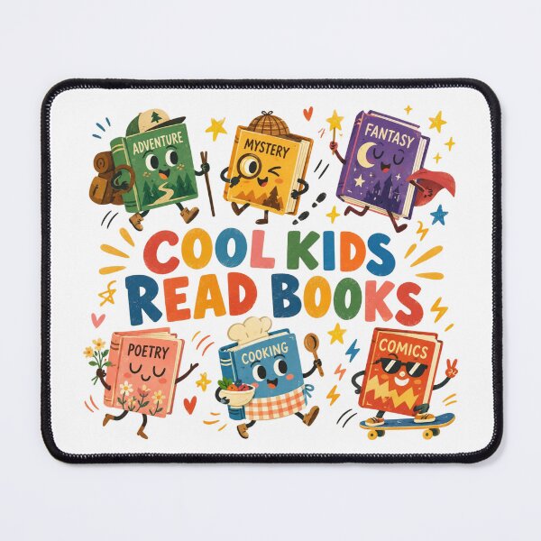 Item preview, Cool Kids Read Books, Reading Teacher, Classroom Reading, Book Lover, Literacy designed and sold by Quiajia.