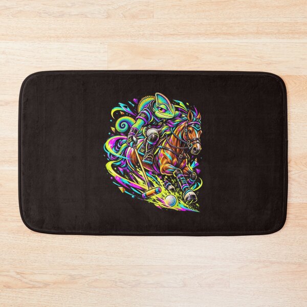Item preview, Chameleon Horse Polo Game Sport Colorful Action Art designed and sold by mari-kayden.