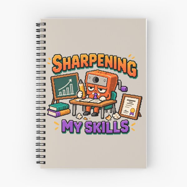 Item preview, SHARPENING MY SKILLS designed and sold by BRIGHT BITS BOUTIQUE.