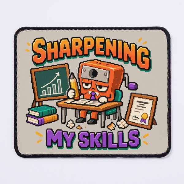 Item preview, SHARPENING MY SKILLS designed and sold by BRIGHT BITS BOUTIQUE.