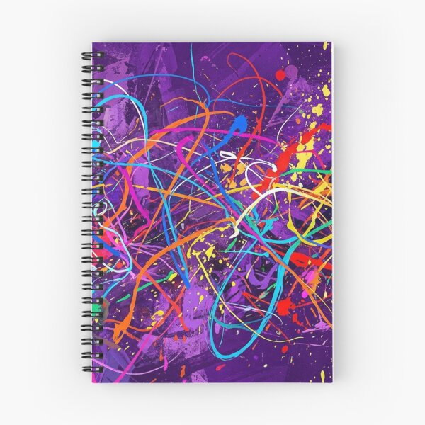 Item preview, A Riot of Color in the Violet Cosmos designed and sold by Sigtrix.