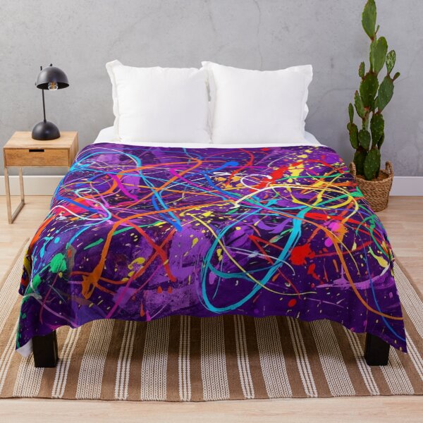 Item preview, Un estallido de color en el cosmos violeta designed and sold by Sigtrix.