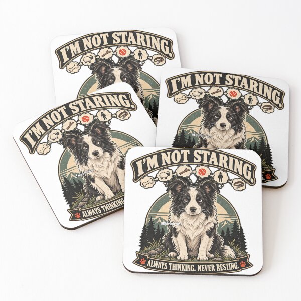 Item preview, Vintage black and white dog thinking about everything designed and sold by Wujekrumun.