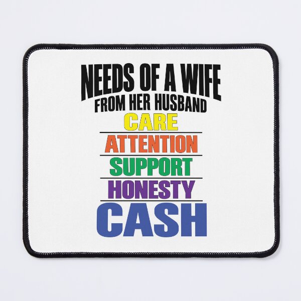 Item preview, Needs of a Wife – The CASH Formula designed and sold by PRINTIONAL.