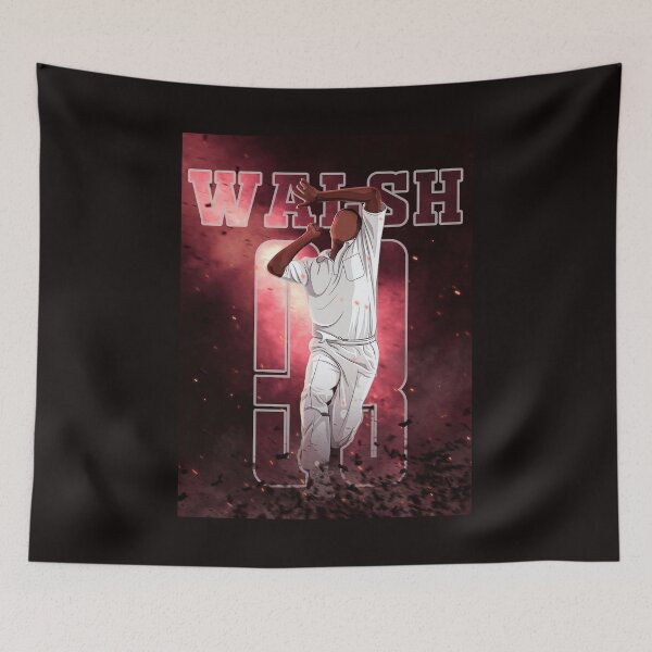 Item preview, Courtney Walsh - Bowler - Retro T20 - Cricket Player designed and sold by GlimTig.