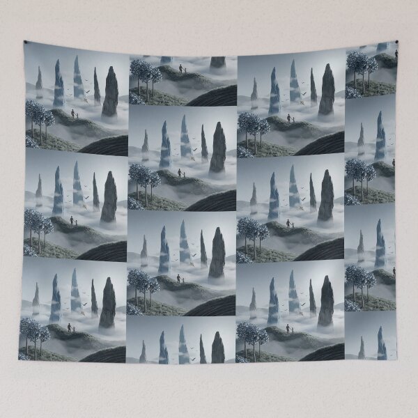 Item preview, Lets fly a kite! beautiful whimsical illustration designed and sold by Vintage Designs +.