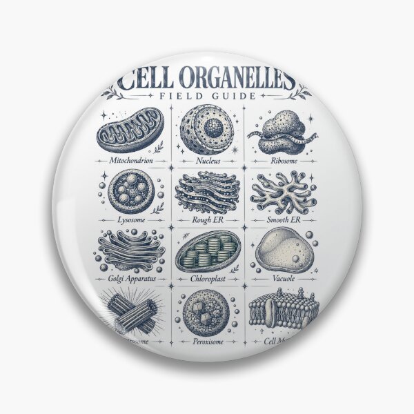 Item preview, Cell Organelles Biology, Microbiology Anatomy, Science Teacher Gift designed and sold by Quiajia.
