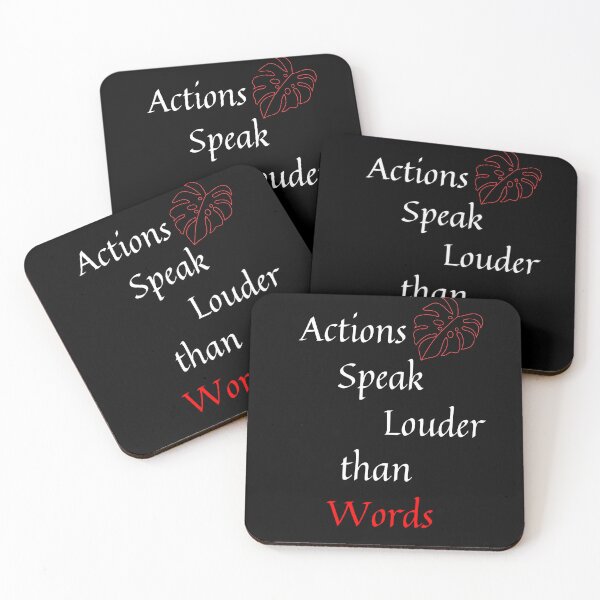 Item preview, Action speak louder than words designed and sold by Top-photo.