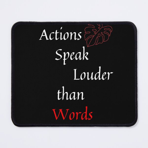 Item preview, Action speak louder than words designed and sold by Top-photo.