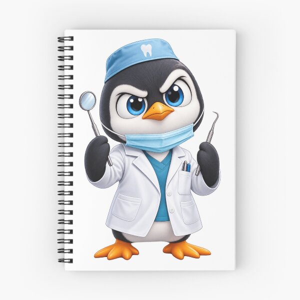 Item preview, Penguin Dentist designed and sold by SmilefromAlex.