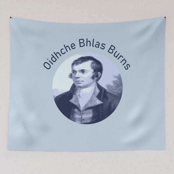 Artikelvorschau, Oidhche Bhlas Burns Gaelic Blue-Color entworfen und verkauft von taiche.