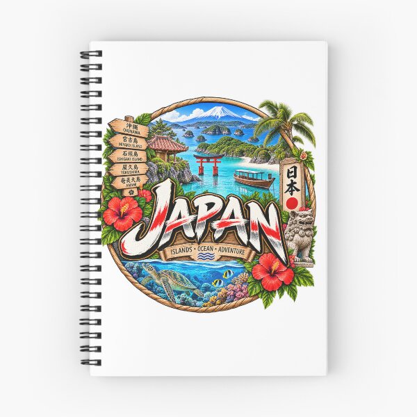 Item preview, Japan Islands – Okinawa Tropical & Sea Design designed and sold by Wandervogel123.