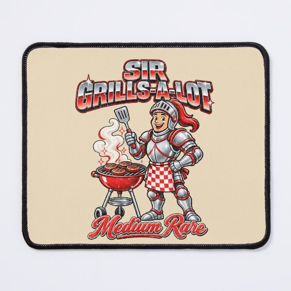 Item preview, Knight at the Grill designed and sold by AwesomeBeyondLimits.