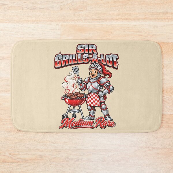 Item preview, Knight at the Grill designed and sold by AwesomeBeyondLimits.