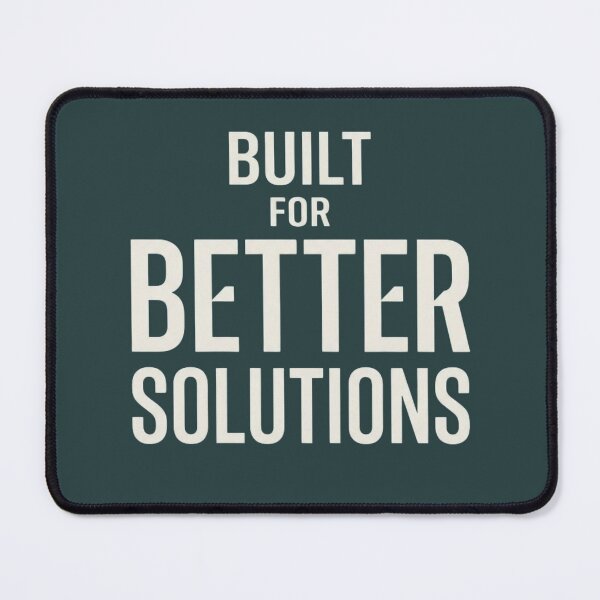 Item preview, Built For Better Solutions Engineering Typography designed and sold by Amr Darwish Graphic designer.