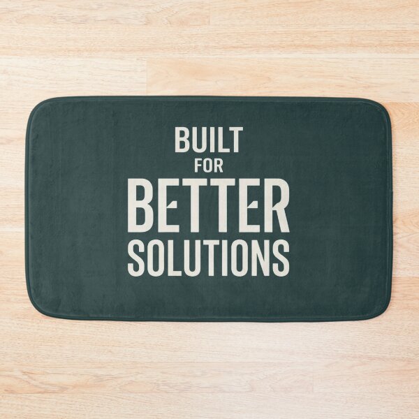 Item preview, Built For Better Solutions Engineering Typography designed and sold by Amr Darwish Graphic designer.