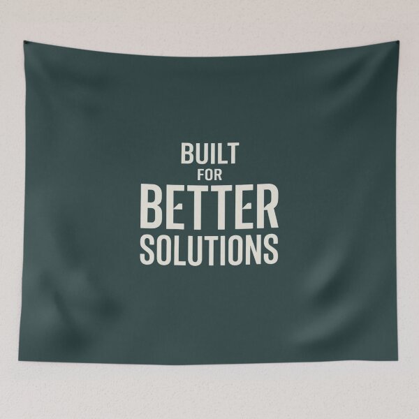 Item preview, Built For Better Solutions Engineering Typography designed and sold by Amr Darwish Graphic designer.