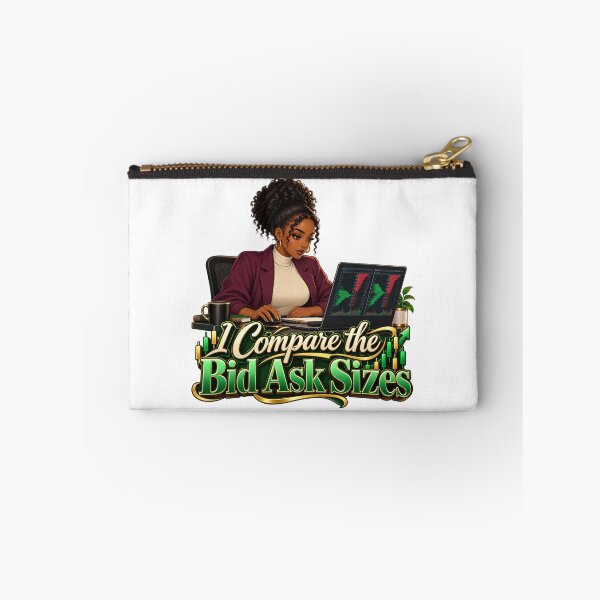 Item preview, I Compare the Bid Ask Sizes Anime Trader Art designed and sold by Bikivuno.