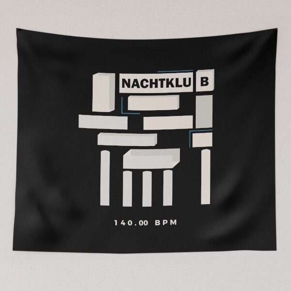 Item preview, Industrial Brutalist Techno Berlin 140 BPM Rave designed and sold by FULLER FACTORY.