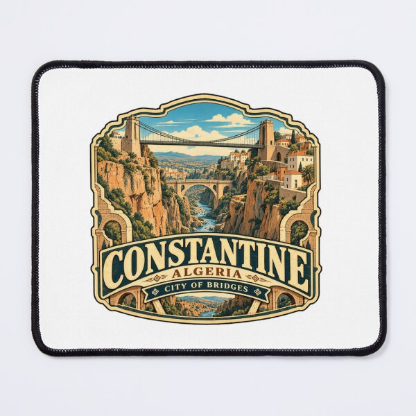 Item preview, Constantine Algeria City Of Bridges Travel Souvenir Algerian Heritage designed and sold by Simsimah26Parks.