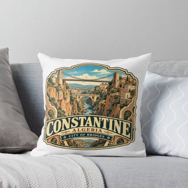 Aperçu de l'œuvre Constantine, Algérie, Ville des Ponts, Souvenir de voyage, Patrimoine algérien créée et vendue par Simsimah26Parks.