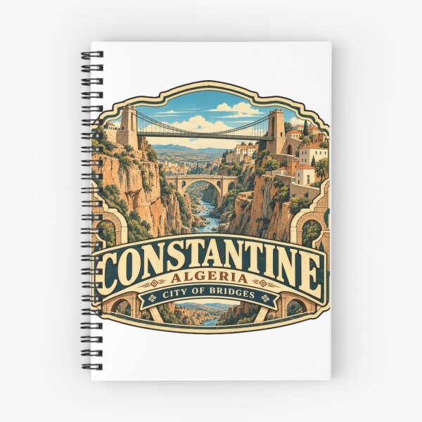 Aperçu de l'œuvre Constantine, Algérie, Ville des Ponts, Souvenir de voyage, Patrimoine algérien créée et vendue par Simsimah26Parks.