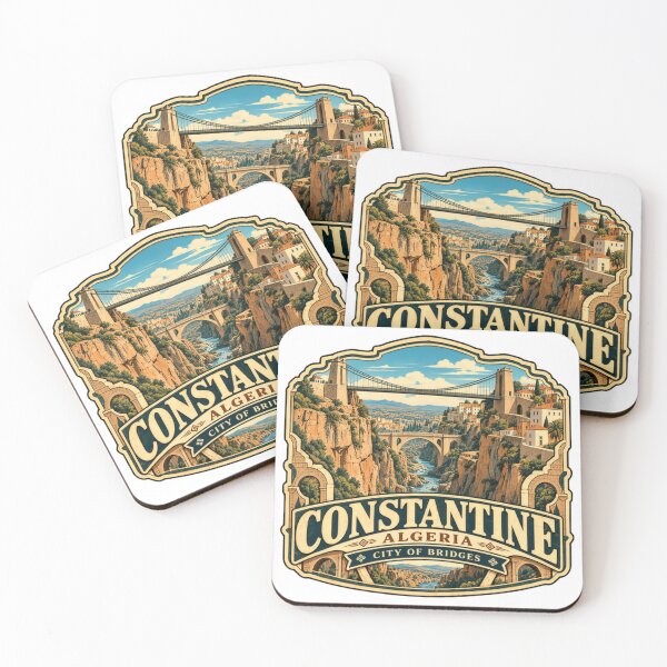 Item preview, Constantine Algeria City Of Bridges Travel Souvenir Algerian Heritage designed and sold by Simsimah26Parks.