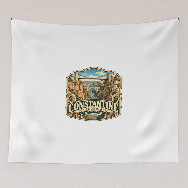Item preview, Constantine Algeria City Of Bridges Travel Souvenir Algerian Heritage designed and sold by Simsimah26Parks.