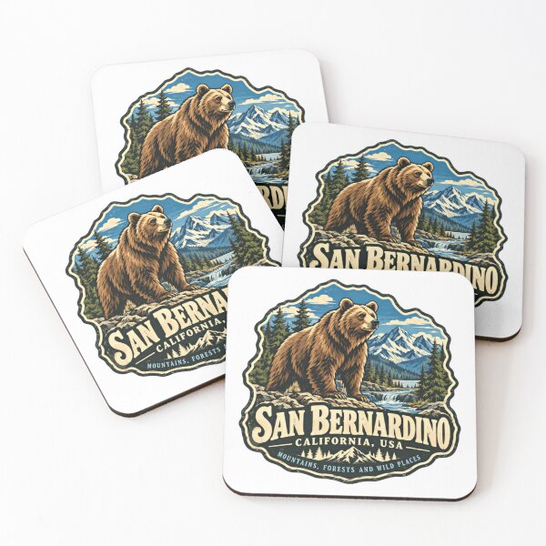 Item preview, San Bernardino California USA Bear Mountains Forests Wild Places Travel Souvenir designed and sold by NeedForParks.