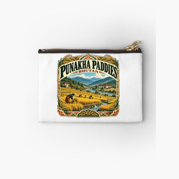 Item preview, Punakha Paddies Bhutan Travel Agriculture Landscape designed and sold by Simsimah26Parks.