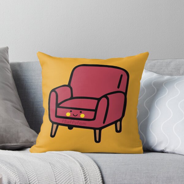 Item preview, Cute vintage cushioned chair designed and sold by fluffyfamcraft.