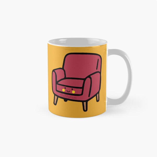 Item preview, Cute vintage cushioned chair designed and sold by fluffyfamcraft.