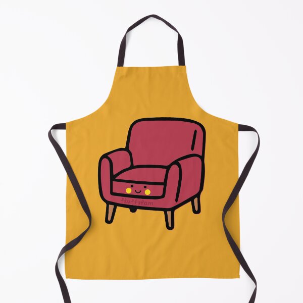 Item preview, Cute vintage cushioned chair designed and sold by fluffyfamcraft.