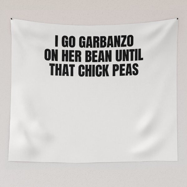 Item preview, Me pongo garbanzo en su frijol hasta que los garbanzos hummus para adultos designed and sold by Tomtomatos.