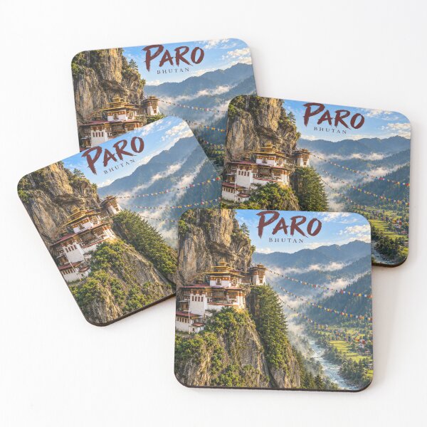 Item preview, Paro Painterly Bhutanese Valley Impression designed and sold by MichaeIRellov.