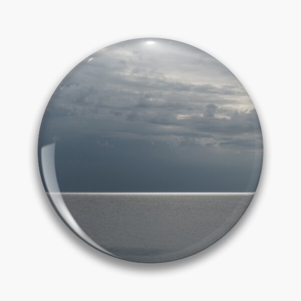 Item preview, Silvery Horizon Glow of Receding Seaside Storm designed and sold by Georgia Mizuleva.