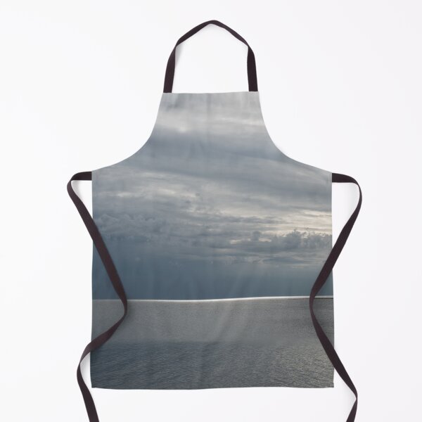 Item preview, Silvery Horizon Glow of Receding Seaside Storm designed and sold by Georgia Mizuleva.