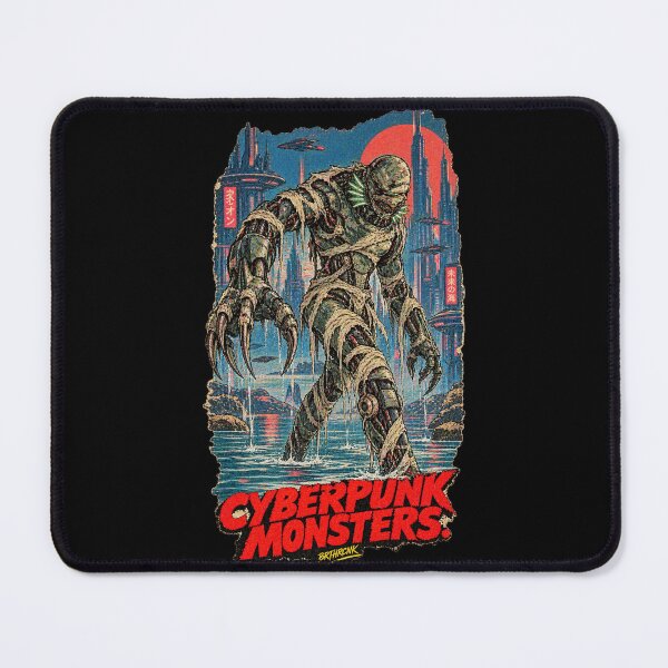 Item preview, Cyberpunk Lagoon Creature Swamp Monster Cyborg Horror designed and sold by BRTHRCNK01.