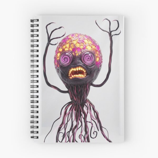 Item preview, The wiry pink stranger Alien horror thing designed and sold by Vintage Designs +.
