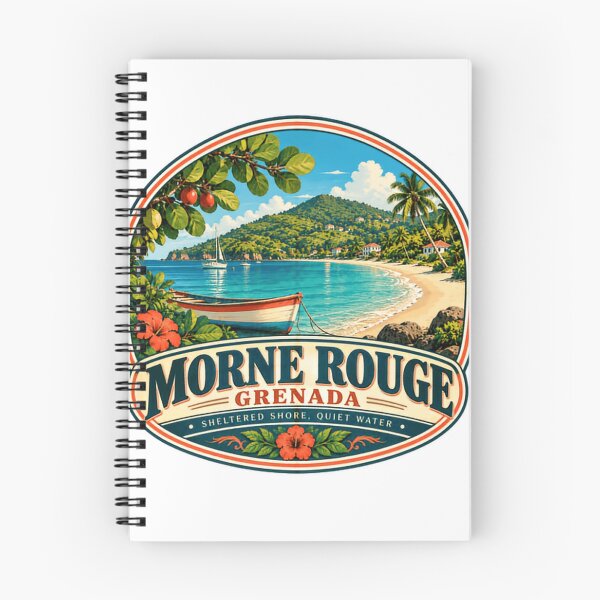 Item preview, Morne Rouge Grenada Sheltered Shore Quiet Water Caribbean Island Travel Vacation designed and sold by Simsimah26Parks.