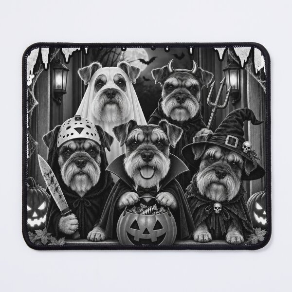 Item preview, Funny Schnauzer Candy Costume Trio Halloween designed and sold by luu phong.