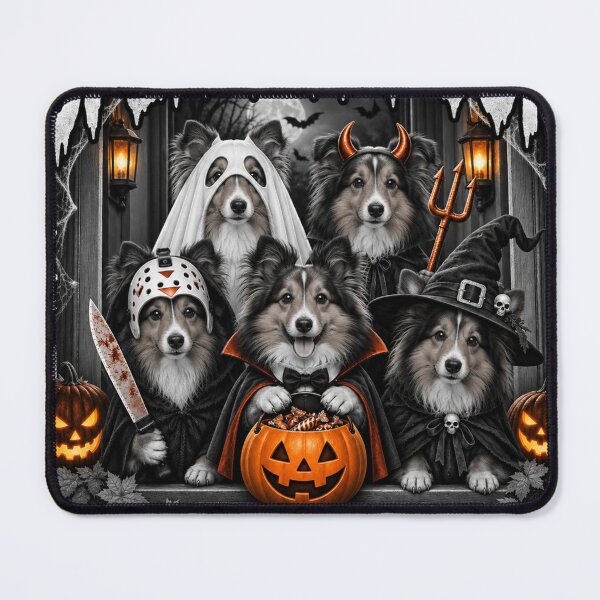 Item preview, Funny Sheltie Candy Costume Trio Halloween designed and sold by luu phong.