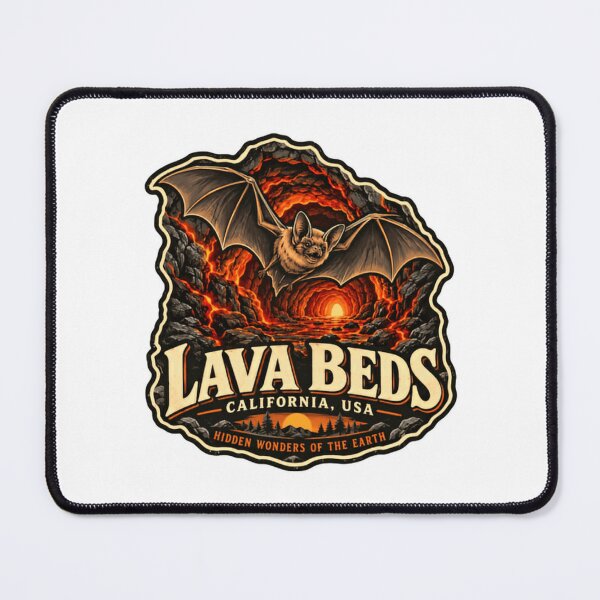Item preview, Lava Beds California USA Hidden Wonders Of The Earth National Monument Bat Cave Explorer designed and sold by NeedForParks.