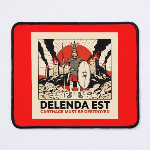 Item preview, Delenda Est - Carthage Must Be Destroyed - Roman Legionary Third Punic War 146 BC designed and sold by Crónicas del Sol Antiguo.