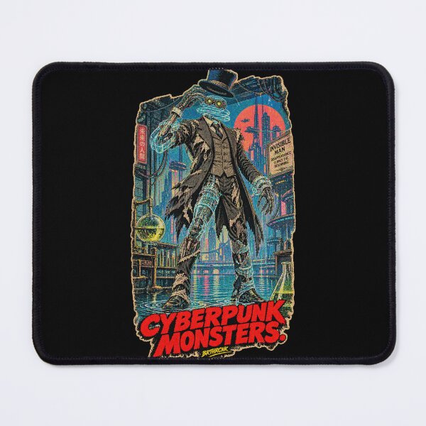 Item preview, Cyberpunk Invisible Man Holo Cyborg Science Horror designed and sold by BRTHRCNK01.