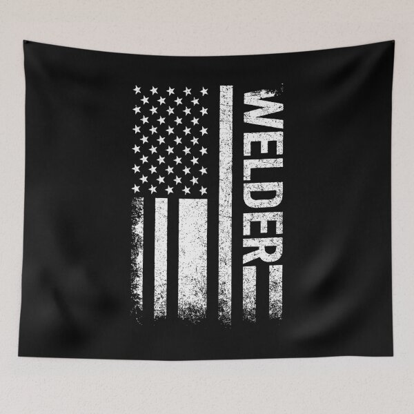 Item preview, welder american flag designed and sold by Amareajaosa.